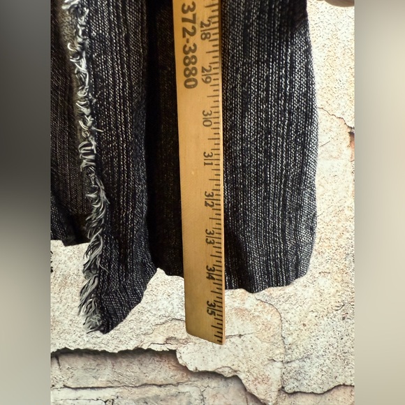 Eileen Fisher Color-Block Shawl Collar Jacket Size s/m oversized A651 - Picture 7 of 7